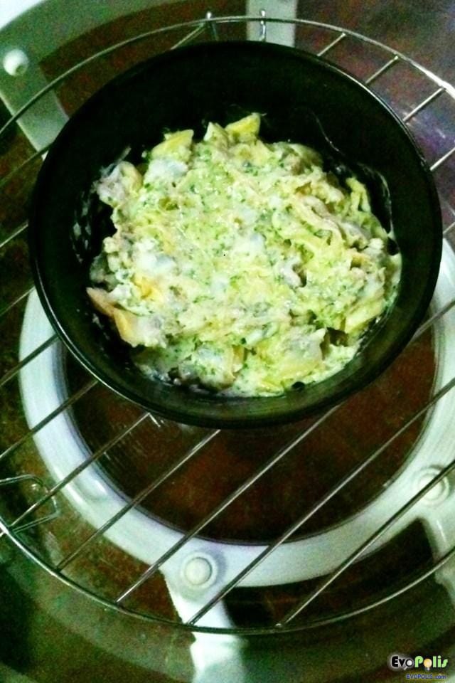 MyHome Convection Oven Garlic Breads with Baby Clams หอยลายกับขนม