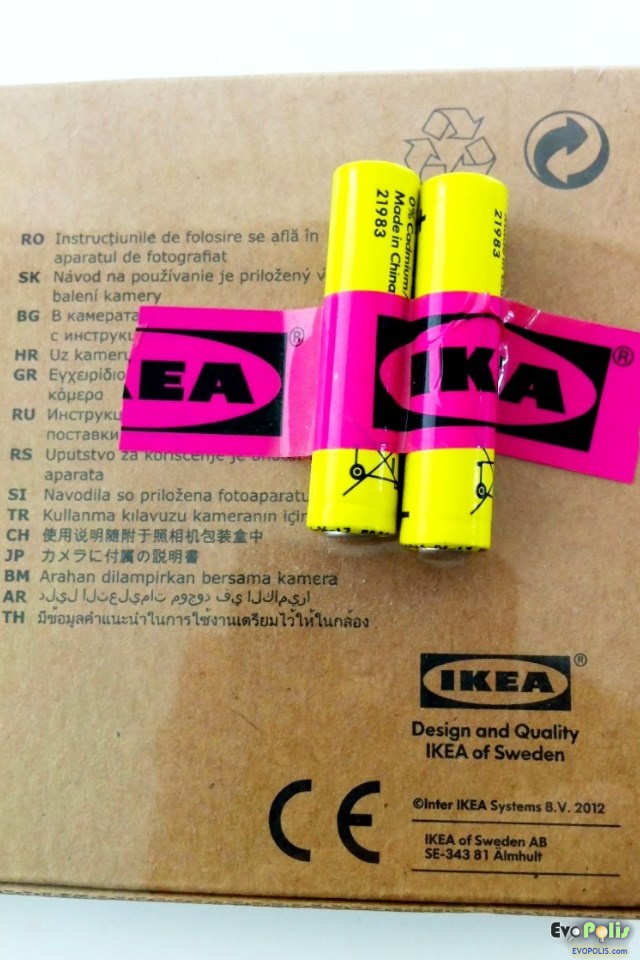 IKEA KNÄPPA Flatpack Cardboard Digital Camera อิเกีย คแน๊ปป้า