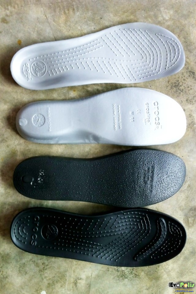 CrocsRx  Silver Insoles     