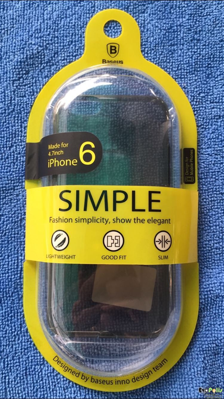 Baseus SIMPLE case for iPhone 6 - บาเซอุส เคสไอโฟนหก เรียบง่าย แนบเนียน